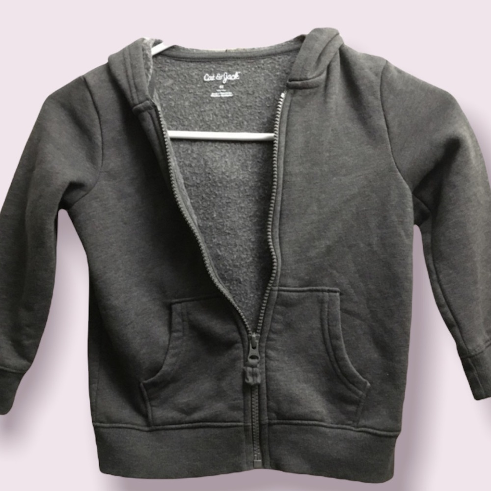 4T cat & Jack zip up jacket